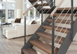 modern staircase railing