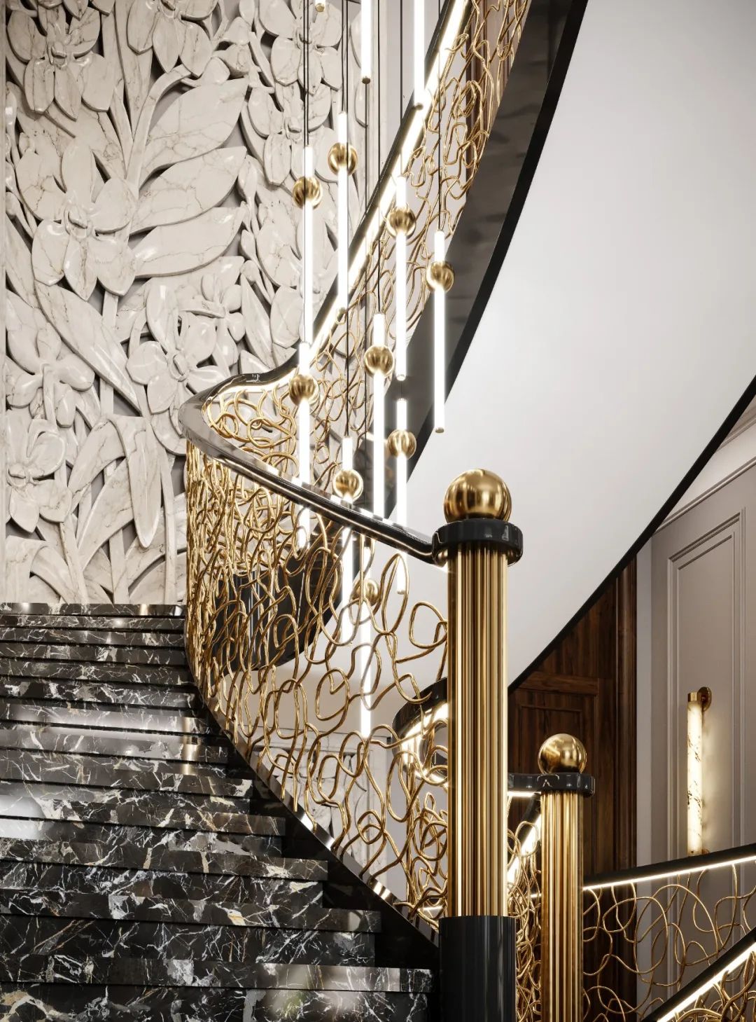 staircase design staircase railing design home decoration