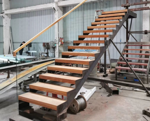 modern staircase railing