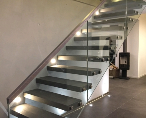 Marble Floating Staircase ideas