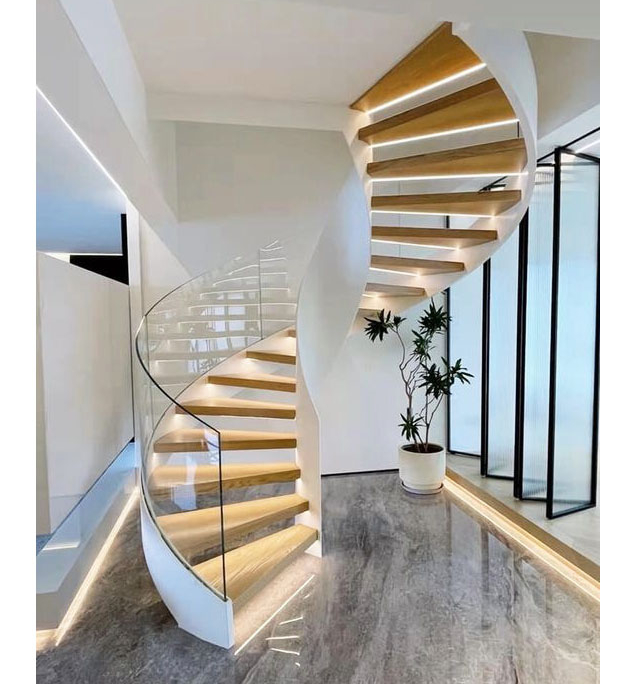 Steel Spiral Staircase