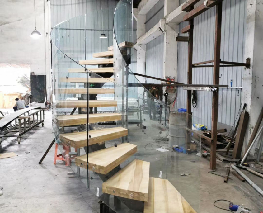 Steel Spiral Staircase