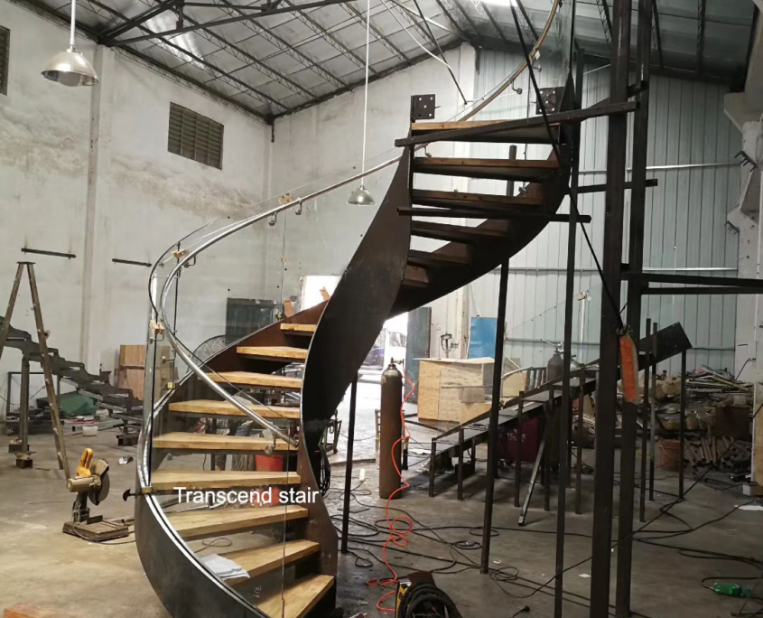 Steel Spiral Staircase